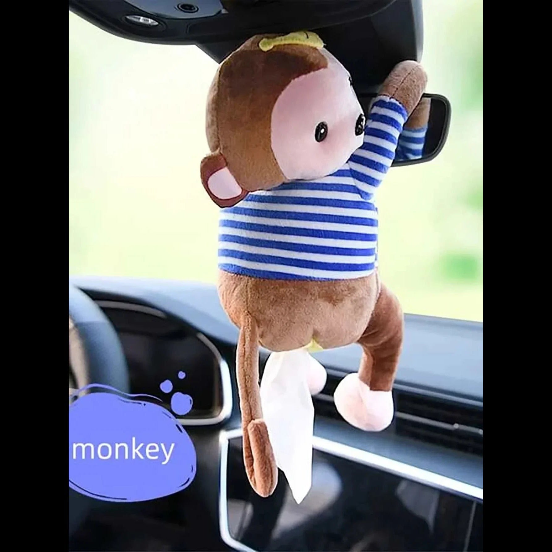 The Cutest Monkey Tissue Holder