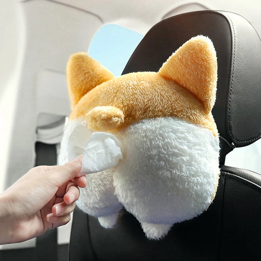 Corgi Tissue Box