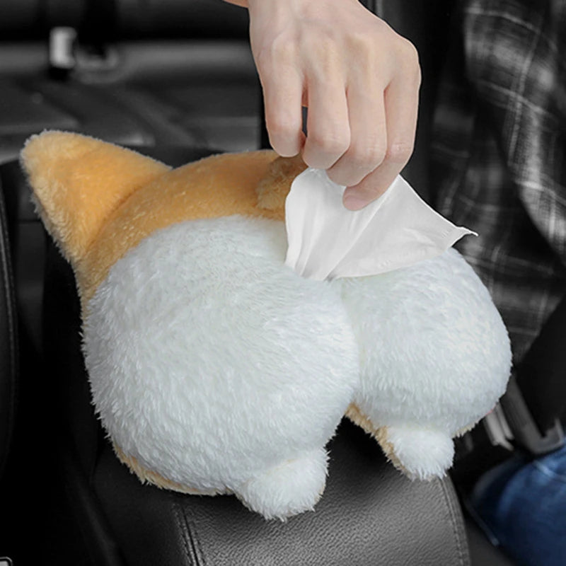 Corgi Tissue Box